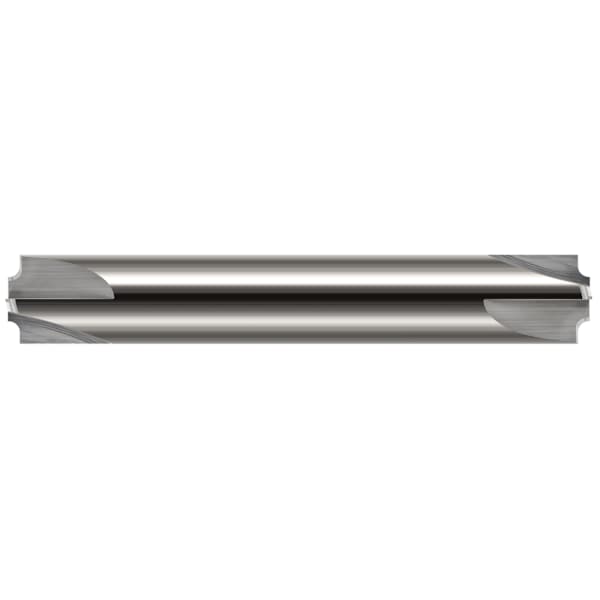 Harvey Tool Corner Rounding End Mill 4 Flute Flared, 0.1250", Shank Dia. 3/8" 68125 Zoro